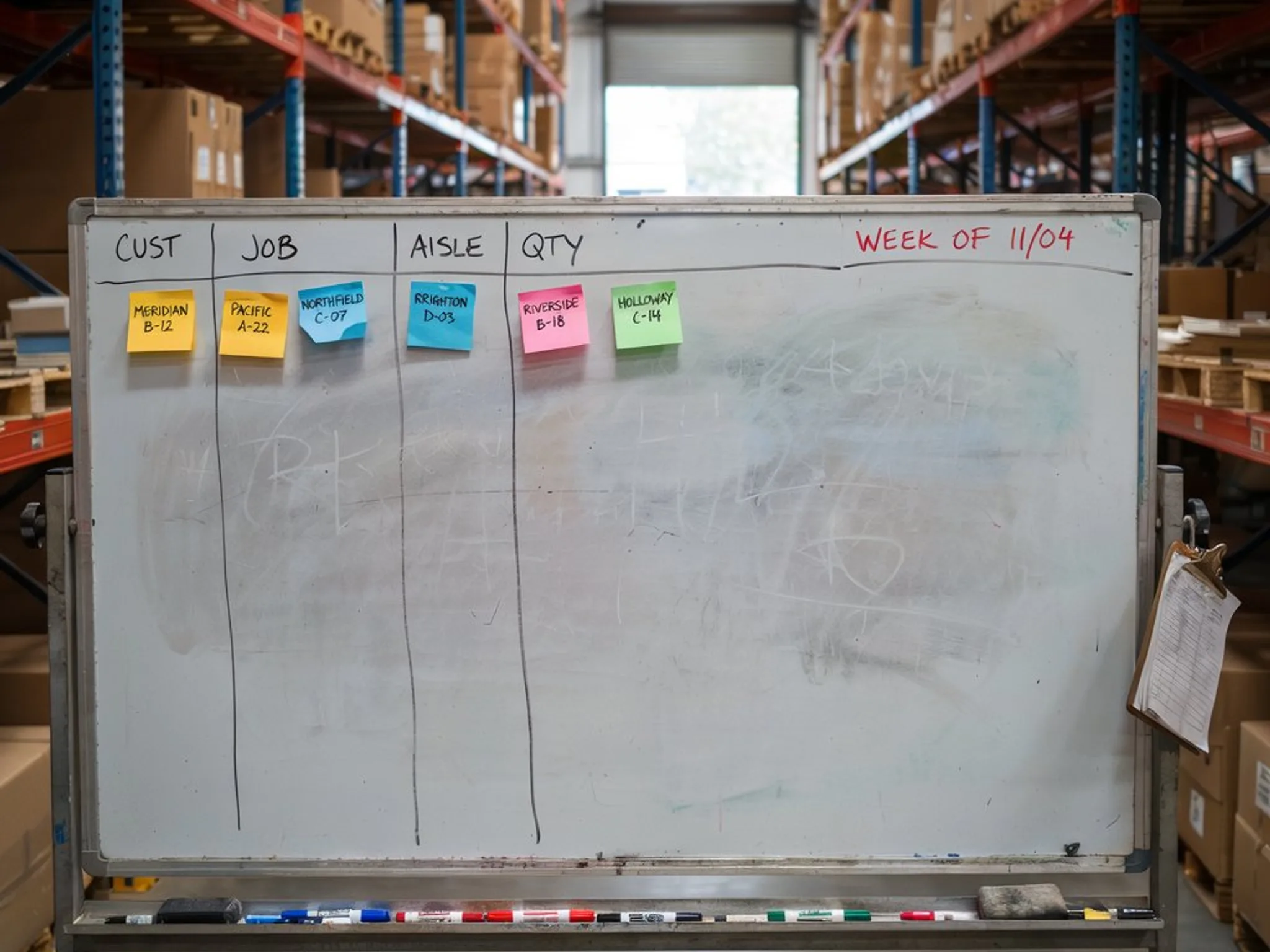 Before — whiteboard
